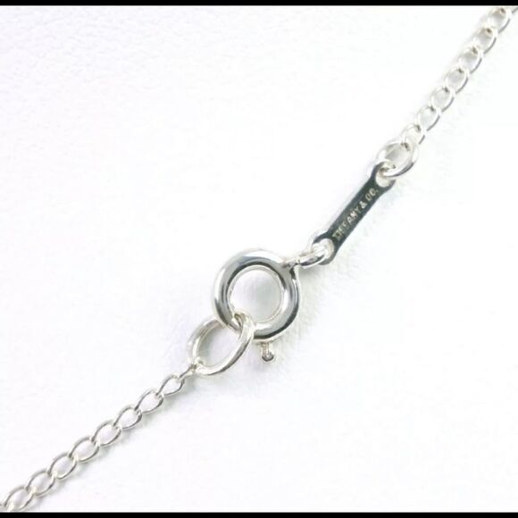AuthenticTiffany & Co. Elsa Peretti Large Interlocking Ovals 925 Sterling Silver - Picture 9 of 10